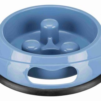 Slow Feed bowl, plastic/rubber base ring, 0.9 l/ø 23 cm