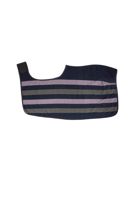 Horze Wilton hobuse trennitekk fliisist 125 cm, tumesinine/hall