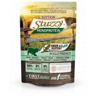 STUZZY Cat Grain Free Monoprotein 85 gr. Pouch Kitten Chicken