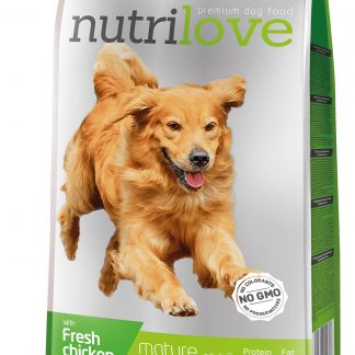 Nutrilove senior  fresh chicken 12kg
