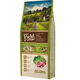 Sam´s Field Adult Medium Beef & Veal koeratoit 13 kg