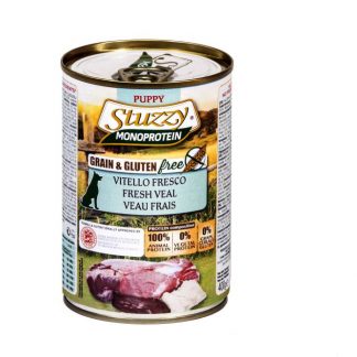 STUZZY Dog Monoprotein 400 gr. Can Puppy Veal