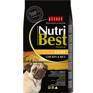 Nutribest Light Chicken And Rice koeratoit 3kg