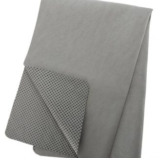 Towel, PVA, 66 × 43 cm, grey