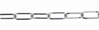 Long link choke chain, 70 cm/4.0 mm