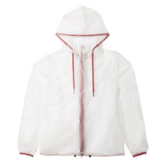 B/Veritgo Remi naiste vihmajakk 38/40, läbipaistev/punane