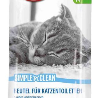 Simple'n'Clean Bags for litter trays, M, 10 pcs.