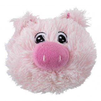 Pig ball, plush, ø 10 cm