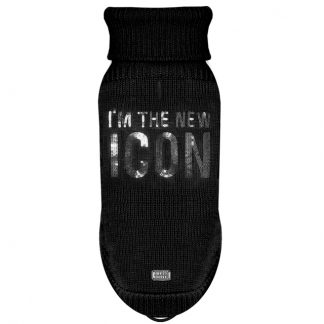 Milk&Pepper Lyra, koera kampsun, s. 41L, must