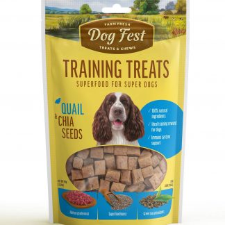 Dog Fest treeningmaius vutilihast salveimiseemnetega 90g