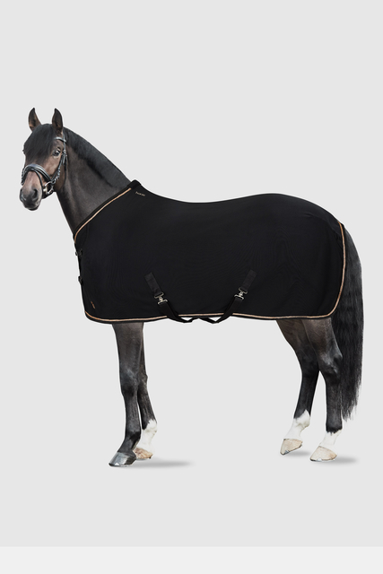 Horze Glarus hobuse fliistekk 155 cm, must