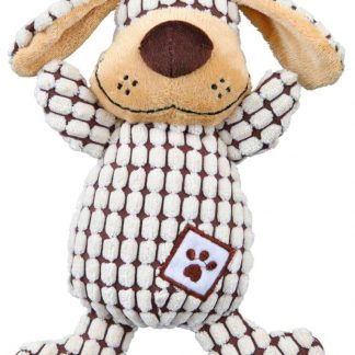 Dog, plush/fabric, 26 cm