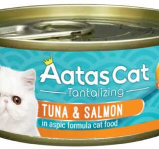 Aatas Cat Tantalizing Tuna & Salmon konserv kassidele 80g