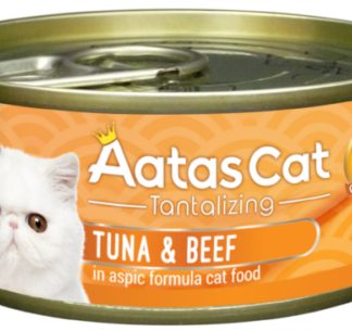 Aatas Cat Tantalizing Tuna & Beef konserv kassidele 80g