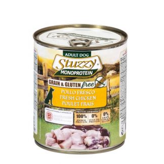 STUZZY Dog Monoprotein 800 gr. Can Chicken