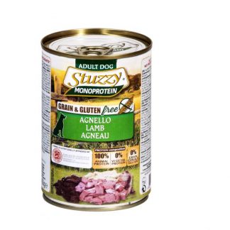 STUZZY Dog Monoprotein 400 gr. Can Lamb