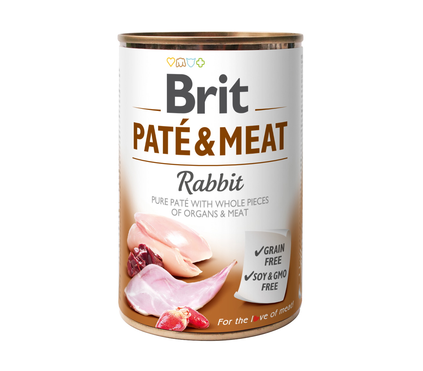 Brit Care Rabbit Paté & Meat konserv koertele 400g
