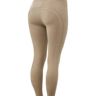 Horze Active naiste talvised ratsaretuusid taskutega fullgrip 36, beež