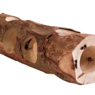 Tube tunnel, hamsters, bark wood, ø 7 × 30 cm
