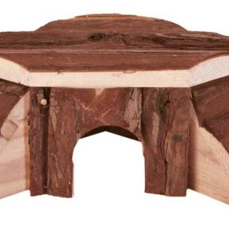 Thordis house, hamsters, bark wood, 21 × 7 × 19/19 cm