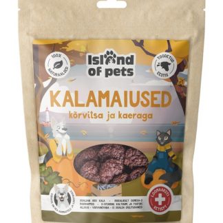 Island of Pets maius, kalamaius kõrvitsa ja kaeraga 80 g