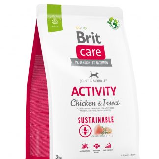 Brit Care Sustainable Activity Chicken&Insect koeratoit 3kg