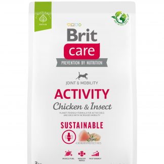 Brit Care Sustainable Adult Small Breed Chicken&Insect koeratoit 3kg