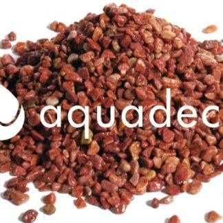 Гравий для аквариума 3-4mm 5kg красный