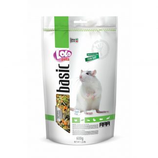 LoLo Pets Foody täissööt rottidele 600g