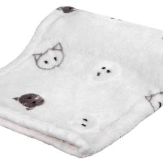 Mimi blanket, soft plush, 70 × 50 cm, light grey