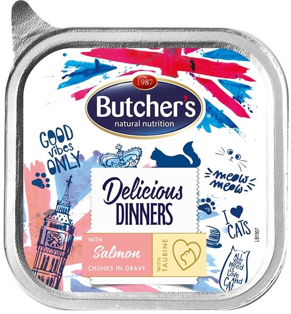 Butchers Classic Pro series Delicious Dinners With Salmon 100 g