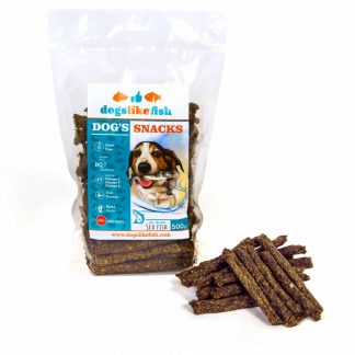 Dogslikefish из молотой трески - палочки 500g