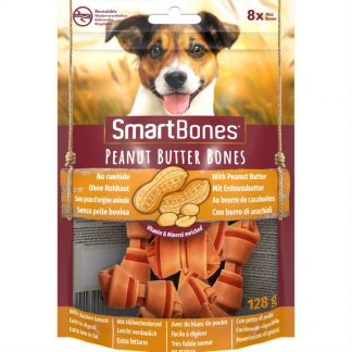 SmartBones Peanut Butter Mini 8 tk(128g)