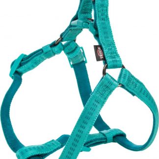 Softline Elegance One Touch harness, M: 50–65 cm/20 mm, ocean/petrol