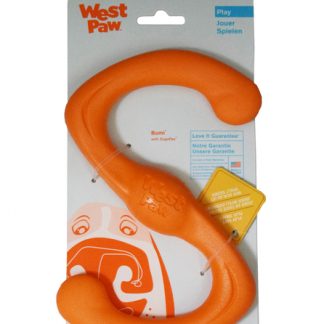 Zogoflex Bumi kummist mänguasi koertele S 20, 2 cm oranz