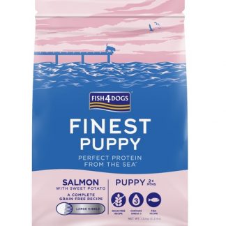 Fish4Dogs kutsika täissööt lõhega, väike graanul 1,5 kg