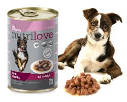 Nutrilove koeratoit-  konserv vasikas+kalkun 12x415g