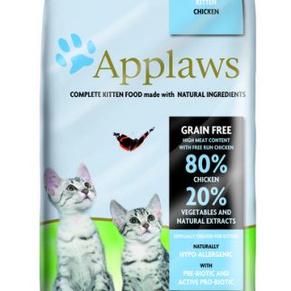 Applaws, Grain Free Dry Kitten Food with Chicken 2 kg