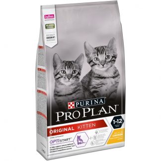 Purina PRO PLAN ORIGINAL KITTEN, kassipoja toit kanaga, 1,5 kg