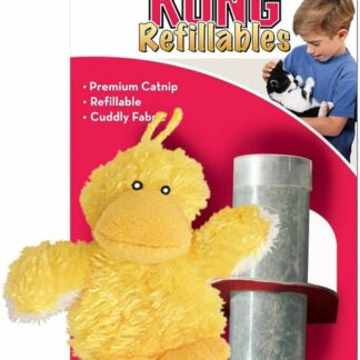 Kong Cat Duckie pardikujuline mänguasi kassidele