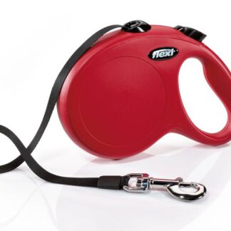 flexi New CLASSIC, tape leash, L: 5 m, red