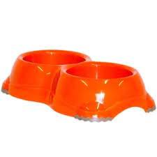 Double Smarty Bowl Nr2 orange/kiwi/green