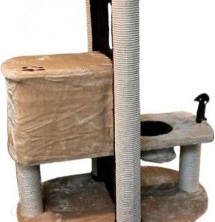 Kassimaja 'AMELIA' 51x93x80cm beez/pruun