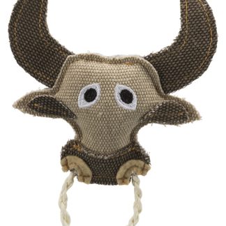 Bull with rope ring, 16 cm
