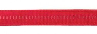 Softline Elegance leash, M–L: 1.00 m/20 mm, red/beige