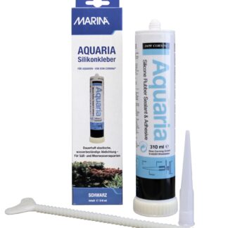 Aquarium silicone glue 310 ml black