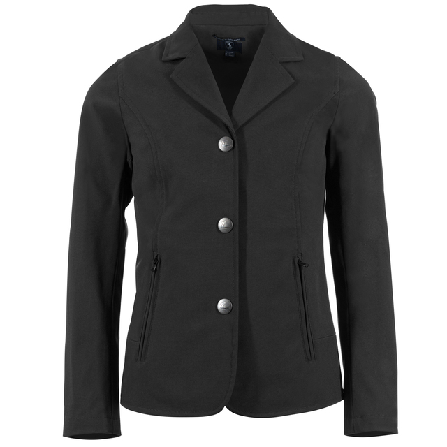 Horze võistluspintsak Adele Jr. softshell 134/140 must