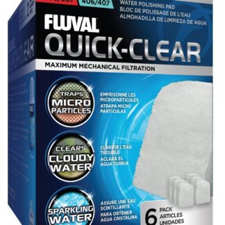 Fluval 305-405 Fine Filter Pad 6pcs-V