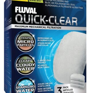 Fluval 105-205 Fine Filter Pad 3pcs-V