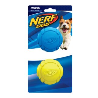 NERF Rubber Curve Ball, 2pk, S Blue/Green